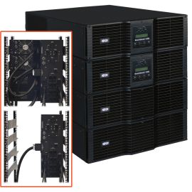 Tripp Lite UPS Smart Online 16000VA 14400W Rackmount 16kVA 208/240V Manual Bypass Hot Swap USB DB9 12URM