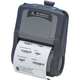 Zebra QL 420 Plus Direct Thermal Printer - Monochrome - Portable - Receipt Print - USB - Battery Included