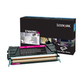 Lexmark Standard Yield Laser Toner Cartridge - Magenta - 1 Pack