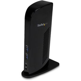 StarTech.com USB 3.0 Docking Station - Compatible with Windows / macOS - Supports Dual Displays - HDMI and DVI - DVI to VGA Adapter Included - USB3SDOCKHD