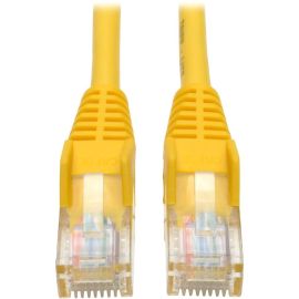 Tripp Lite 50ft Cat5e Cat5 350MHz Snagless Patch Cable RJ45 M/M Yellow 50'