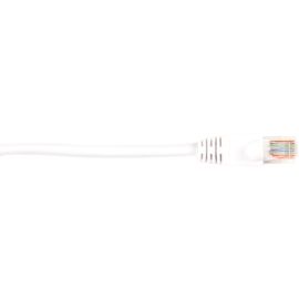 Black Box CAT5e Value Line Patch Cable, Stranded, White, 1-ft. (0.3-m), 10-Pack