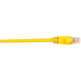 Black Box CAT5e Value Line Patch Cable, Stranded, Yellow, 5-ft. (1.5-m), 10-Pack