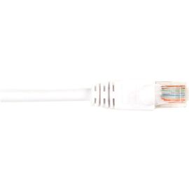 Black Box CAT6 Value Line Patch Cable, Stranded, White, 15-ft. (4.5-m), 5-Pack