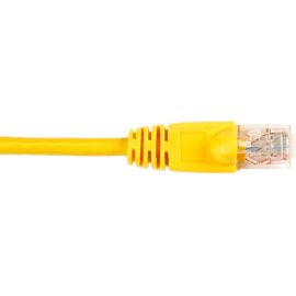 Black Box CAT6 Value Line Patch Cable, Stranded, Yellow, 25-ft. (7.5-m), 5-Pack