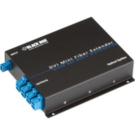 Black Box 8-Port Optical Splitter for AVX-DVI-FO-MINI Extender Kit