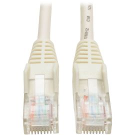 Tripp Lite 7ft Cat5e / Cat5 350MHz Snagless Patch Cable RJ45 M/M White 7'