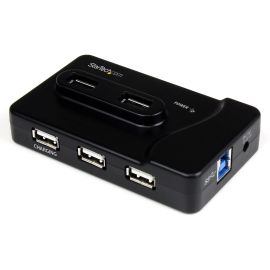 StarTech.com 6 Port USB 3.0 / USB 2.0 Combo Hub with 2A Charging Port - 2x USB 3.0 & 4x USB 2.0