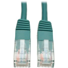 Tripp Lite 15ft Cat5e / Cat5 350MHz Molded Patch Cable RJ45 M/M Green 15'