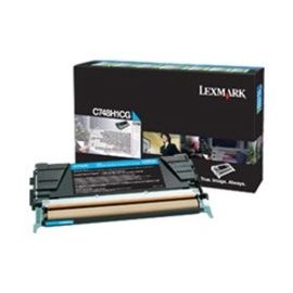 Lexmark High Yield Laser Toner Cartridge - Return Program - Cyan - 1 Each