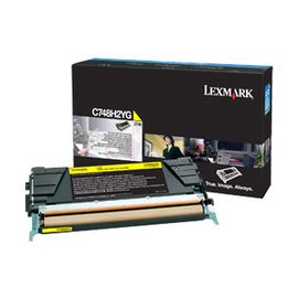 Lexmark High Yield Laser Toner Cartridge - Return Program - Yellow - 1 Each