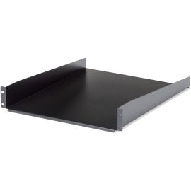 StarTech.com 2U 22in Rack Mount Cantilever Shelf - Fixed Server Rack Cabinet Shelf - 50lbs / 22kg