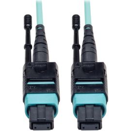 Tripp Lite 10M MTP / MPO Patch Cable 12 Fiber 40GbE Aqua OM3 Plenum 33ft 33' 10 Meter