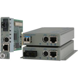 Omnitron Systems iConverter 10/100M2 UTP to Fiber Media Converter and Network Interface Device