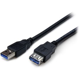 StarTech.com 6 ft Black SuperSpeed USB 3.0 Extension Cable A to A - M/F