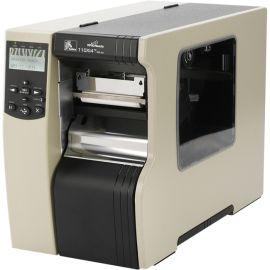 Zebra 110Xi4 Desktop Direct Thermal/Thermal Transfer Printer - Monochrome - Label Print - Ethernet - USB - Serial - Parallel - With Cutter