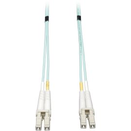 Tripp Lite 8M 10Gb Duplex Multimode 50/125 OM3 Fiber Cable LC/LC Aqua 26ft