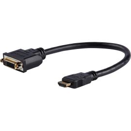 StarTech.com 8in HDMI to DVI-D Video Cable Adapter - HDMI Male to DVI Female