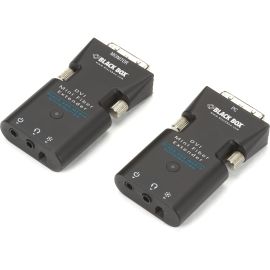 Black Box Mini Extender Kit for DVI-D and Stereo Audio over Fiber