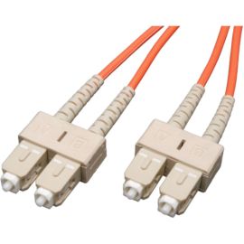 Tripp Lite 100M Duplex Multimode 62.5/125 Fiber Optic Patch Cable SC/SC 328' 328ft 100 Meter