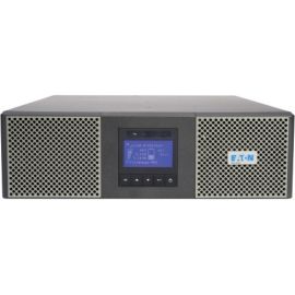 Eaton 9PX 5000VA 4500W 208V Online Double-Conversion UPS - L6-30P, 2 L6-20R, 2 L6-30R, Hardwired, Cybersecure Network Card, Extended Run, 3U Rack/Tower