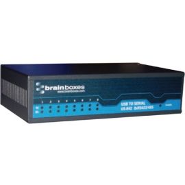 Brainboxes 8 Port RS422/485 USB to Serial Adapter