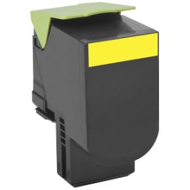 Lexmark Extra High Yield Laser Toner Cartridge - Yellow - 1 Each