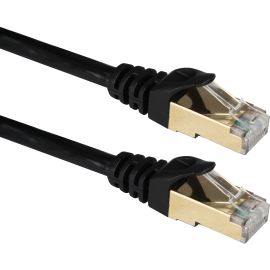 QVS 7ft CAT7 10Gbps S-STP Flexible Molded Patch Cord