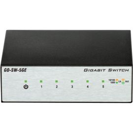 D-Link GO-SW-5GE 5-Port Gigabit Unmanaged Metal Desktop Switch