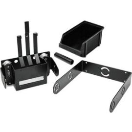 MOBILE MOUNT KIT FOR QLN420 WITH U-ARM BRACKET AND FANFOLD BIN