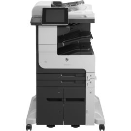 HP LaserJet M725 M725Z Laser Multifunction Printer-Monochrome-Copier/Fax/Scanner-40 ppm Mono Print-1200x1200 Print-Automatic Duplex Print-200000 Pages Monthly-2100 sheets Input-Color Scanner-600 Optical Scan-Monochrome