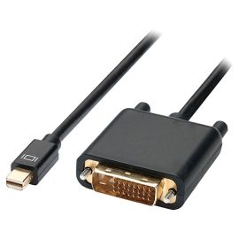 4XEM 6 Ft Mini DisplayPort Male to DVI Male