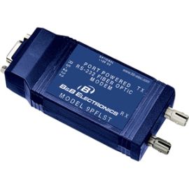 SERIAL TO FIBER OPTIC MODEM TRANSPARENT ASYNCHRONOUS RS-232 AT 115.2 KBPS