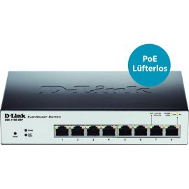 D-Link EasySmart 8-Port Gigabit PoE Switch