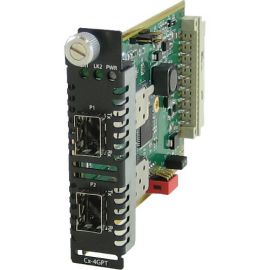 Perle CM-4GPT-DSFP Fiber Mode Converter Module