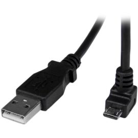 StarTech.com 2m Micro USB Cable - A to Down Angle Micro B