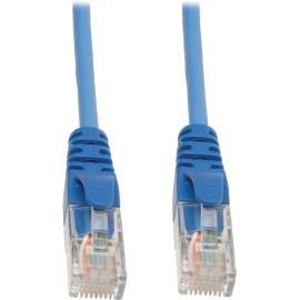 Tripp Lite 75ft Cat5e Plenum Rated Snagless Patch Cable (RJ45 M/M) Blue 75'