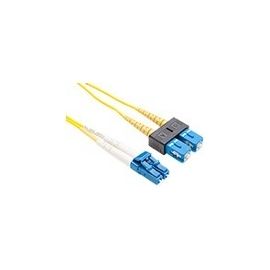 FIBER OPTIC PATCH CABLE, LC-SC, 9 125 SINGLEMODE DUPLEX, YELLOW, 40M