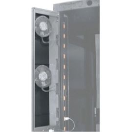 FAN DOOR PANEL, 1/2 RU, 45 RU HIGH CFM REAR DOORS