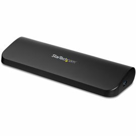 StarTech.com USB 3.0 Docking Station - Compatible with Windows / macOS - Supports Dual Displays - HDMI and DVI - DVI to VGA Adapter Included - USB3SDOCKHD