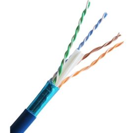 Comprehensive Cat 6 550 MHz Shielded Solid Blue Bulk Cable 1000ft