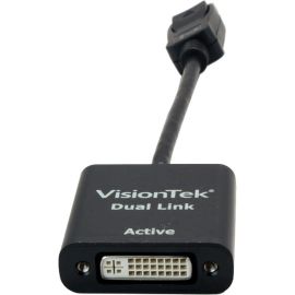 VisionTek DisplayPort to Dual Link DVI-D Active Adapter (M/F)