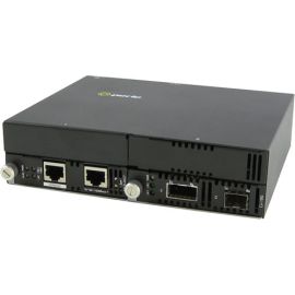 Perle 10 Gigabit Ethernet IP-Managed Stand-Alone Media Converter with One XFP Slot