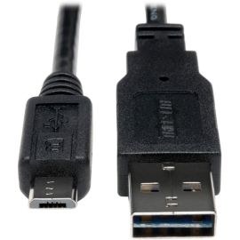 Tripp Lite 6ft USB 2.0 Hi-Speed Universal Reversible Cable M to Micro-USB M