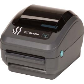 Zebra GK420d Desktop Direct Thermal Printer - Monochrome - Label Print - Ethernet - USB - Serial - Parallel