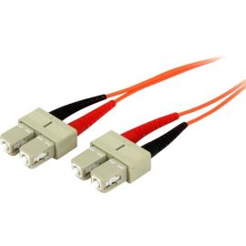 3m Fiber Optic Cable - Multimode Duplex 50/125 - OFNP Plenum - SC/SC - OM2 - SC to SC Fiber Patch Cable