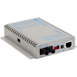 iConverter T1/E1 Fiber Media Converter RJ48 ST Multimode 5km