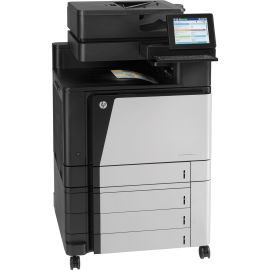 HP LaserJet M880Z Laser Multifunction Printer-Color-Copier/Fax/Scanner-46 ppm Mono/46 ppm Color Print-1200x1200 Print-Automatic Duplex Print-200000 Pages Monthly-2100 sheets Input-Color Scanner-600 Optical Scan-Color Fax-Gigabit