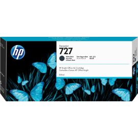 HP 727 (C1Q12A) Original Inkjet Ink Cartridge - Matte Black - 1 Each