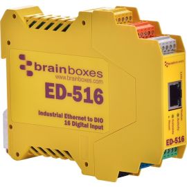 Brainboxes - Ethernet to 16 Digital Inputs + RS485 Gateway